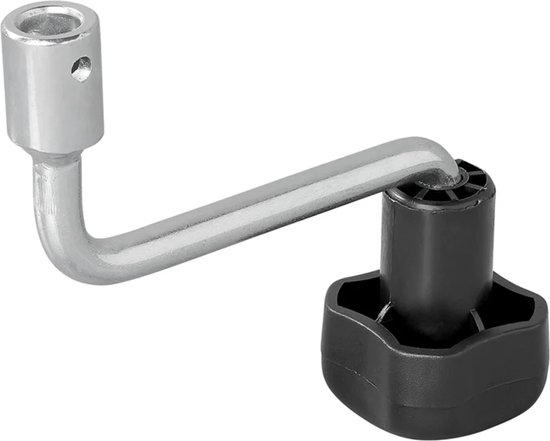 ProPlus Hendel voor neuswiel - 48 mm - Asdiameter 12 mm - Stabiele bediening van ProPlus — afbeelding 2