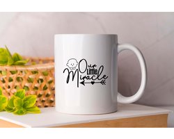Mok Our Little Miracle - FamilyTime - Gift - Cadeau - FamilyFirst - LoveMyFamily - FamilyFun - Gezinsleven - FamilieTijd - FamilieEerst - FamilieSamen