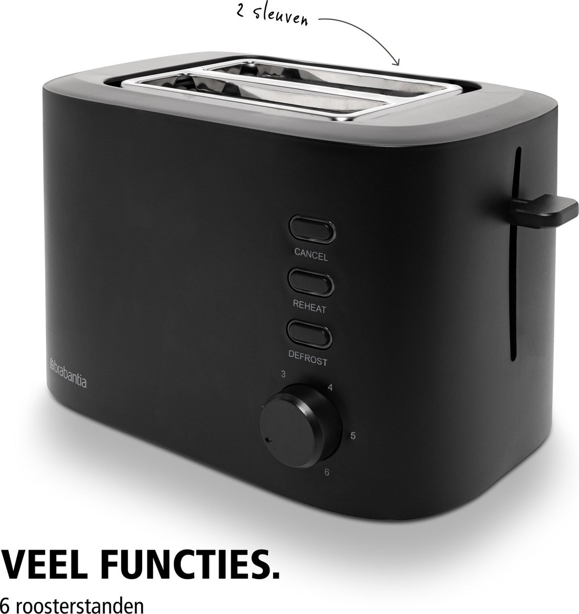 Brabantia Broodrooster - 980 Watt thumbnail 6