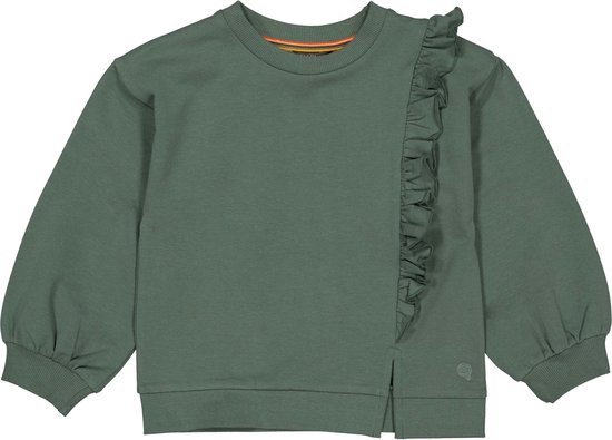 Meisjes sweater - Berdine - Donker groen