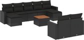 vidaXL-10-delige-Loungeset-met-kussens-poly-rattan-zwart