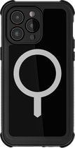 Ghostek Nautical Waterproof - Telefoonhoesje geschikt voor Apple iPhone 15 Pro Max Waterdicht Shockproof Hardcase Hoesje MagSafe Compatible - Zwart
