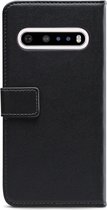 Mobilize Classic Gelly Wallet Telefoonhoesje geschikt voor LG V60 ThinQ Hoesje Bookcase Portemonnee - Zwart