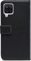 Mobilize Classic Gelly Wallet Telefoonhoesje geschikt voor Samsung Galaxy A12/M12 Hoesje Bookcase Portemonnee - Zwart