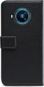 Mobilize Classic Gelly Wallet Telefoonhoesje geschikt voor Nokia 8.3 Hoesje Bookcase Portemonnee - Zwart