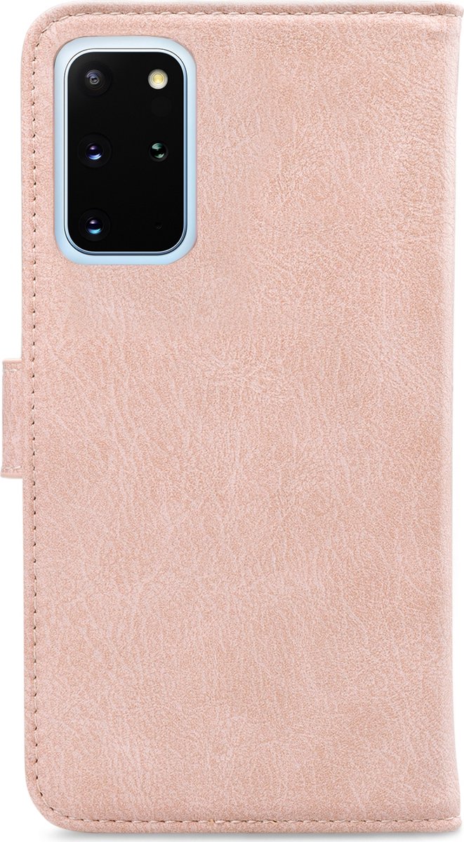 My Style Telefoonhoesje geschikt voor Samsung Galaxy S20 Plus Hoesje | My Style Flex Wallet Bookcase Portemonnee | Pasjeshouder voor 3 Pasjes | Telefoonhoesje voor Pinpas / OV Kaart / Rijbewijs - Roze