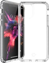 ITSkins SupremeClear - Telefoonhoesje geschikt voor Apple iPhone 11 Pro Max Shockproof Hardcase Hoesje - Transparant