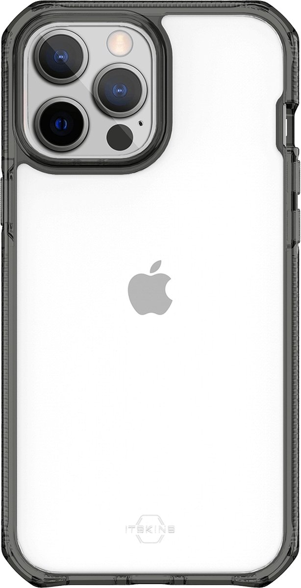 ITSKINS Supreme Clear Apple iPhone 13 Pro Max Hoesje Zwart