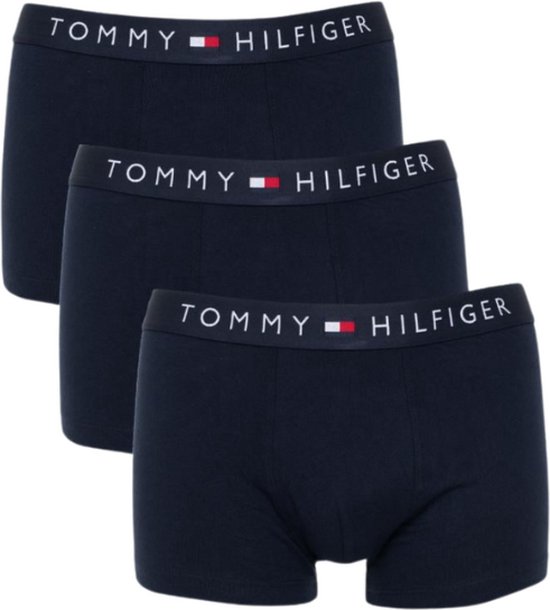 Sous-vêtements pour hommes Tommy Hilfiger 3pack Trunk - Desert Sky - Taille L