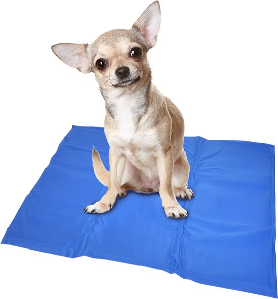 Duvo+ – Koelmat voor honden – M – Blauw – 50 x 65 cm