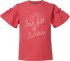 Noppies Girls Tee Erlanger short sleeve Meisjes T-shirt - Mineral Red - Maat 128