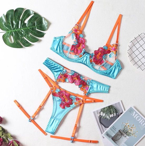 Selente Love & Fun verleidelijke 3-delige lingerieset voor dames