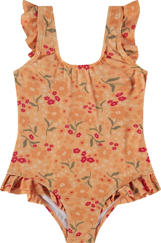 Stains and Stories girls swimsuit Meisjes Zwempak - cantaloupe