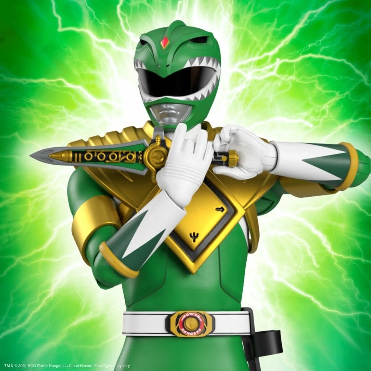 Mighty Morphin' Power Rangers: Ultimates Wave 1 - Green Ranger 7 inch Action Figure