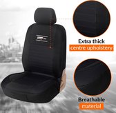 Autostoel-Hoezen Voorstoelen Universeel Zwart | Universele Autostoel-Hoes voor Bestuurdersstoel en Passagier | Auto Accessoires Interieur