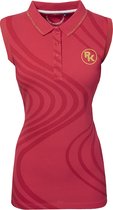 PK International Technische Piqué Polo Prisco Deep Pink L