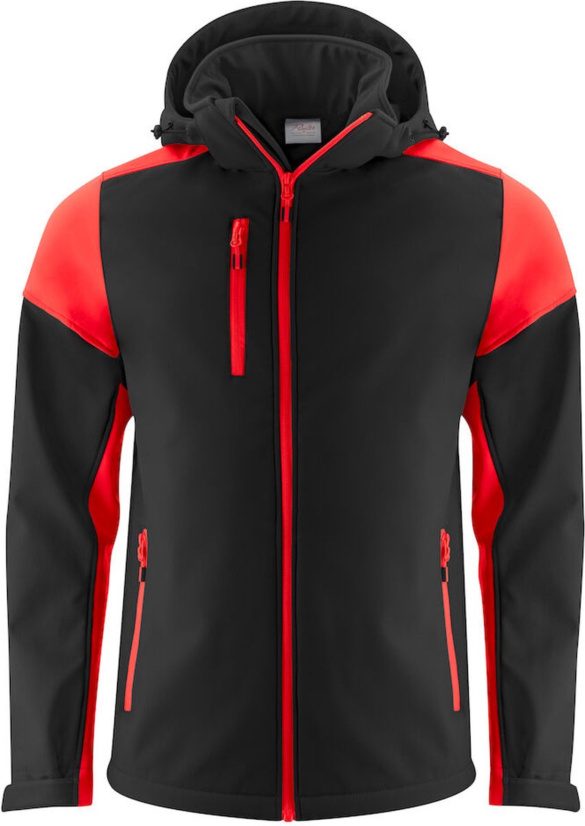 Printer PRIME SOFTSHELL PRIME 2261065 - Zwart/Rood - 4XL
