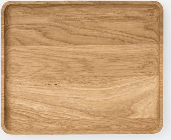Oakywood Catchall Tray Oak - Chêne Massief - Organisateur de bureau en bois de Luxe - Medium 24 x 20 cm