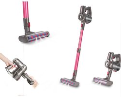 Swiss Pro+ SP-VC9500-KP | Draadloze Accu Steelstofzuiger | 130W - Roze