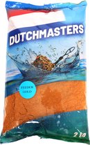2 kg Dutch Masters Feeder Gold Oranje Feedervoer Caramel & Kruiden Allround Feeder Lokvoer Visvoer