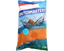 2 kg Dutch Masters Feeder Gold Oranje Feedervoer Caramel & Kruiden Allround Feeder Lokvoer Visvoer