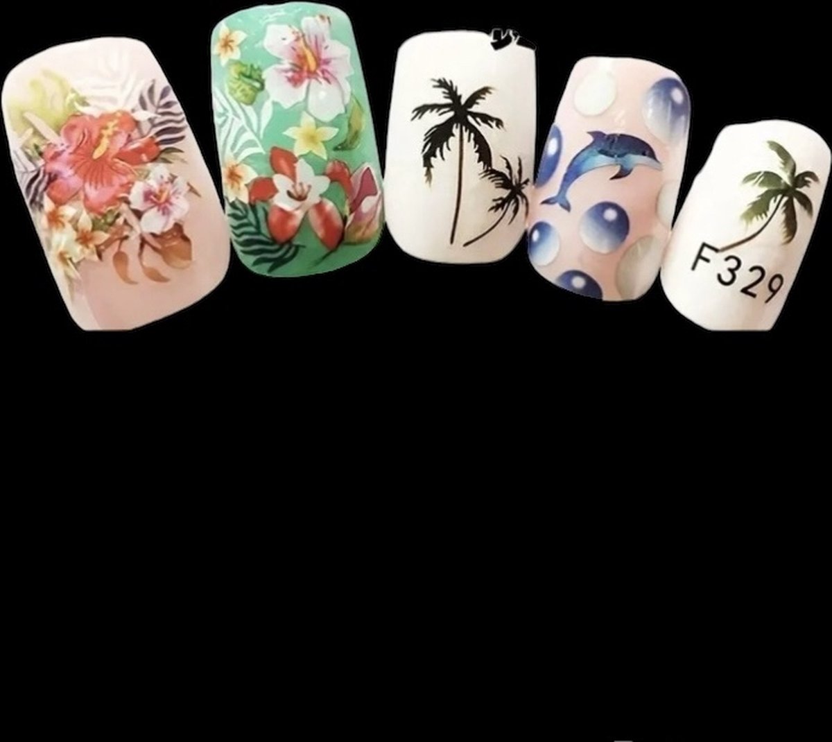 Goedkoopste Nagelstickers Summer ( 329