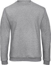 Sweater 'ID.202' met ronde hals B&C Collectie maat XXL Heather Grey