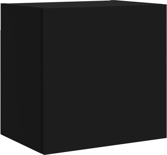 vidaXL - Tv-wandmeubel - 40,5x30x40 - cm - bewerkt - hout - zwart