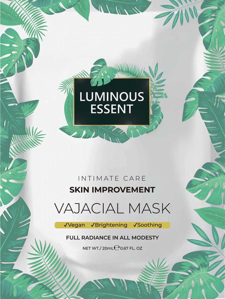Luminous Essent - The Vajacial Sheet Mask [3 per set]