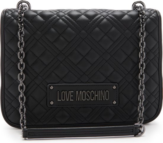 Love Moschino Quilted Bag Dames Handtas/Schoudertas Kunstleer - Zwart