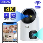 JOOAN - Babyfoon met Camera - Babyfoons - Babyfoon met App - Baby Monitor - Night Vision - Android/IOS - 2.4G/5G WiFi - 128 GB