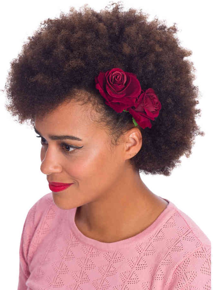 Dancing Days - Be My Valentine Haarbloem - Bordeaux rood