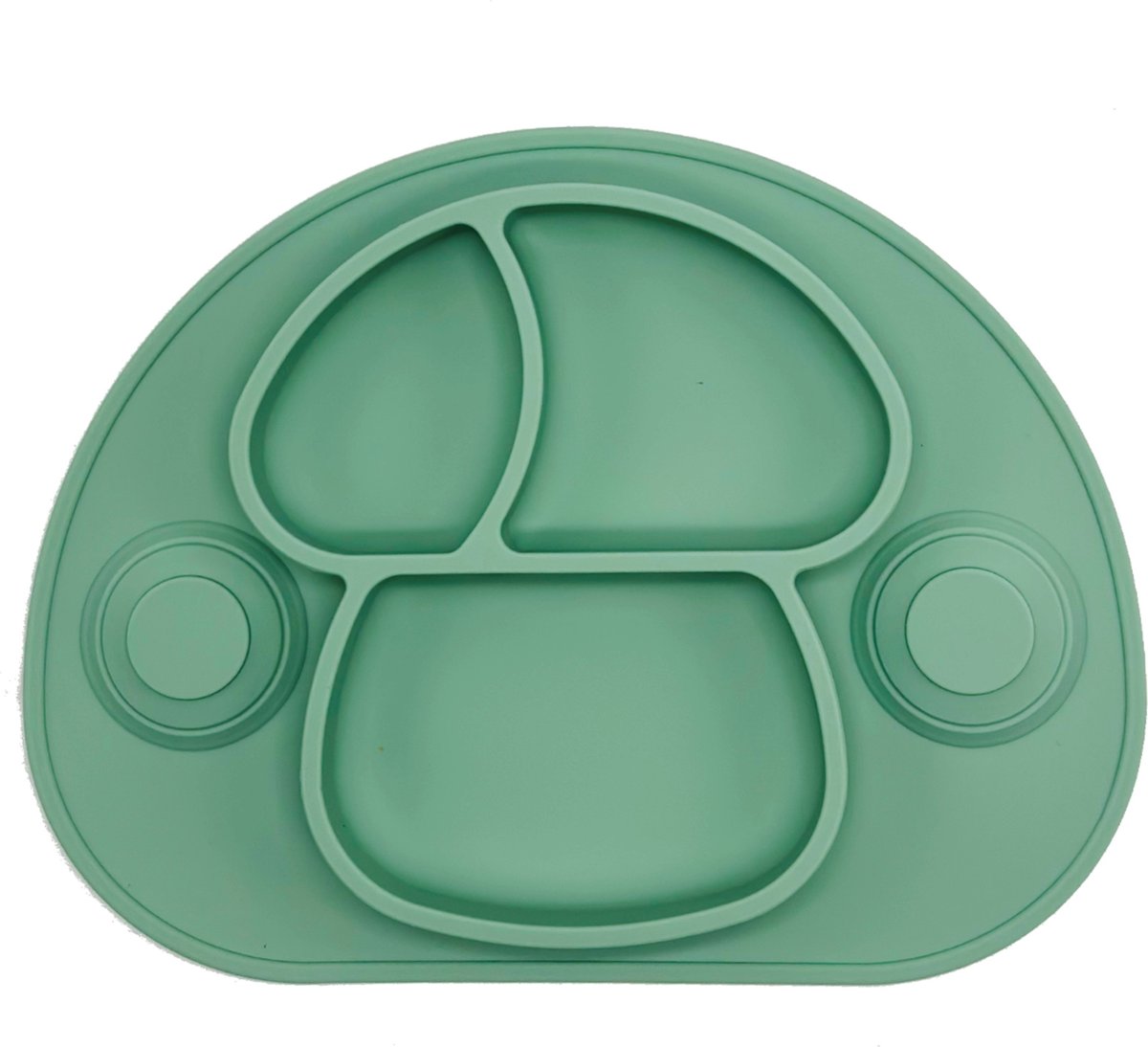 Goedkoopste Placemat voor kinderen - kinderservies - baby bordje - 2 zuignappen - siliconen antislip