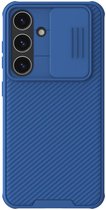 Nillkin CamShield Case pour Samsung Galaxy S24 Plus - Coque arrière avec curseur d'appareil photo Blauw