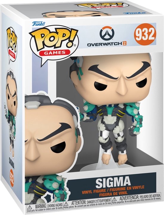 Pop Games: Overwatch 2 - Sigma - Funko Pop #932