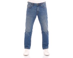 Tom Tailor Heren Jeans Broeken Marvin regular/straight Fit Blauw Volwassenen Denim Jeansbroek