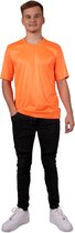 PartyXplosion - Jaren 80 & 90 Kostuum - Max Great Shirt Neon Oranje Man - Oranje - Large - Carnavalskleding - Verkleedkleding