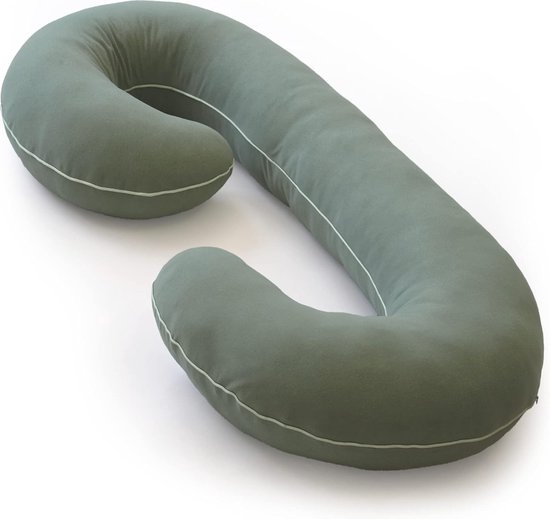 Zwanger Kussen, U-Vormige Full Body Kussen Voor Moederschapsondersteuning, Slaap