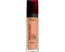 L’Oréal Paris Infaillible 32HR Fresh Wear Foundation - 320 - Langhoudende Foundation met SPF 25 en Vitamine C - 30ML