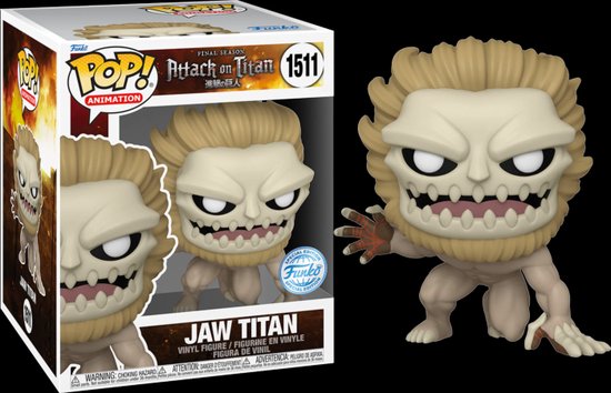 Funko Animación: Attack On Titan - Super War Hammer