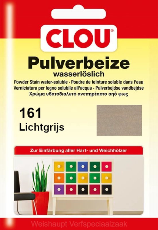 Clou Waterbeits - 5g. - 161 Lichtgrijs