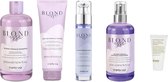 INEBRYA Blondesse Blonde Miracle Shampoo 300ML + Nectar 250ML + i-Phase Conditioner 200ML + Drops 50ML + Gratis Evo Travel Size