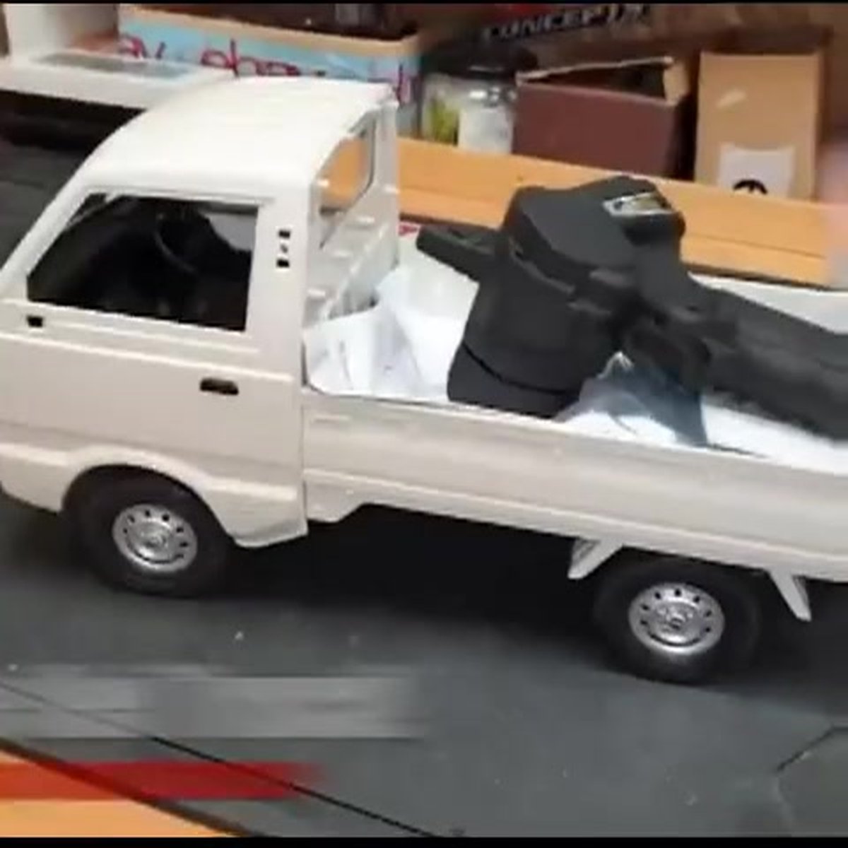 WPL D12 - 1/10 Kei Truck - Wit | bol