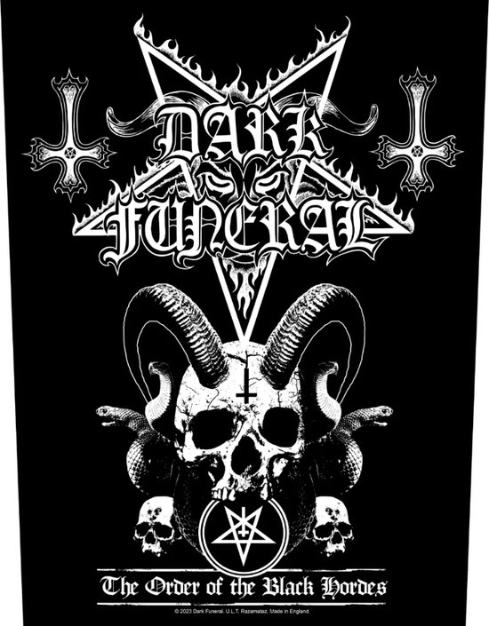 Dark Funeral - Order of the Black Hordes - Rugpatch