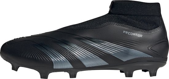 adidas Performance Predator League Laceless Firm Ground Football Boots - Unisex - Zwart- 47 1/3