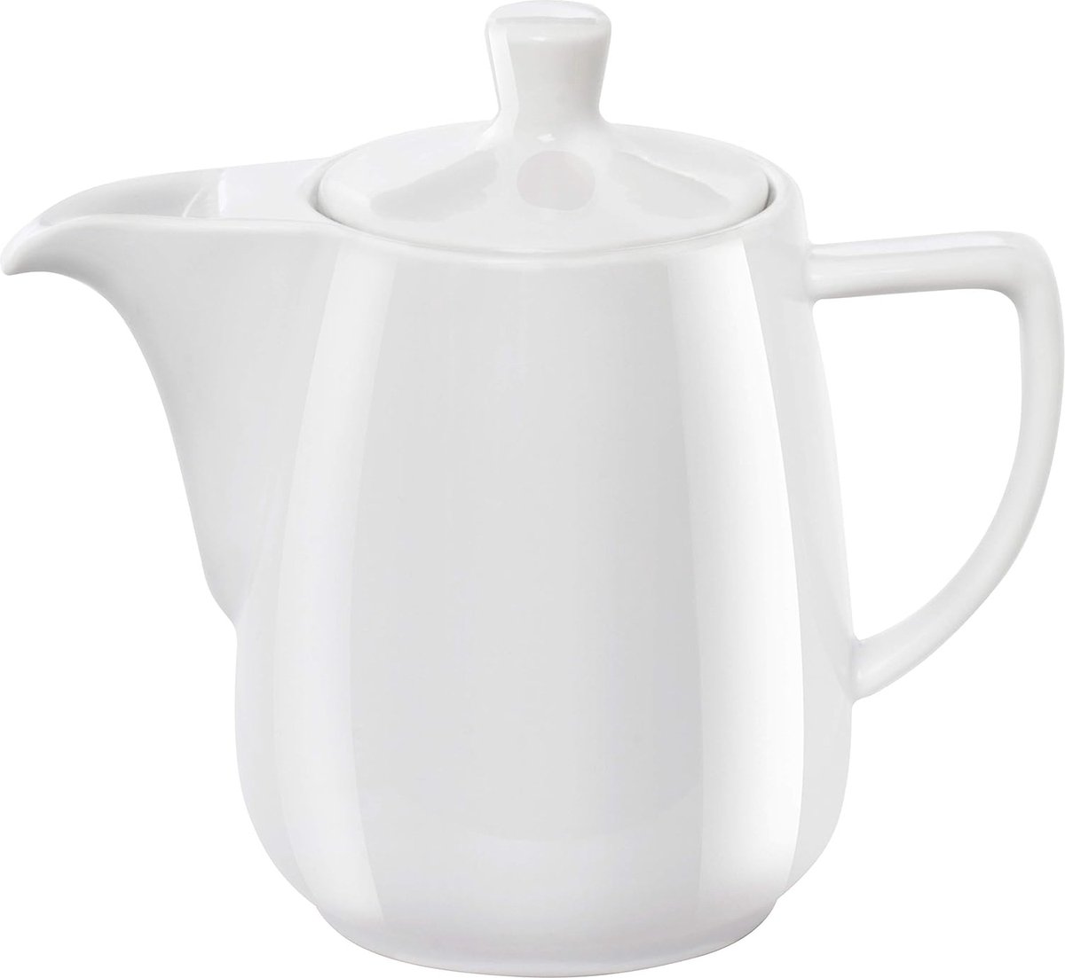 Merklose 219087 pot porseleinen koffiekan 0 6 l wit