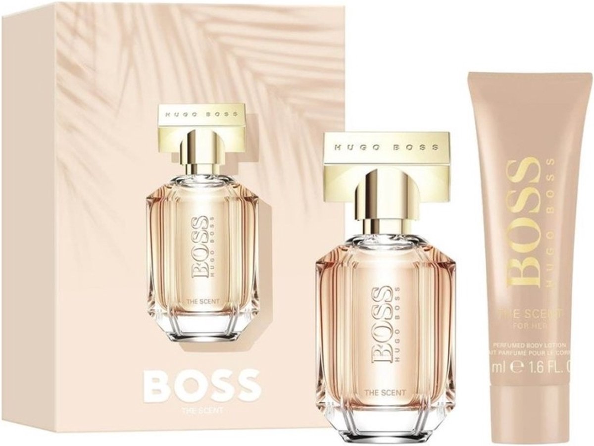 Hugo Boss The Scent for Her Giftset - 30 ml eau de parfum spray + 50 ml bodylotion - cadeauset voor dames