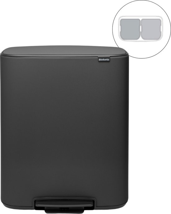 Brabantia Bo Prullenbak - 2 30