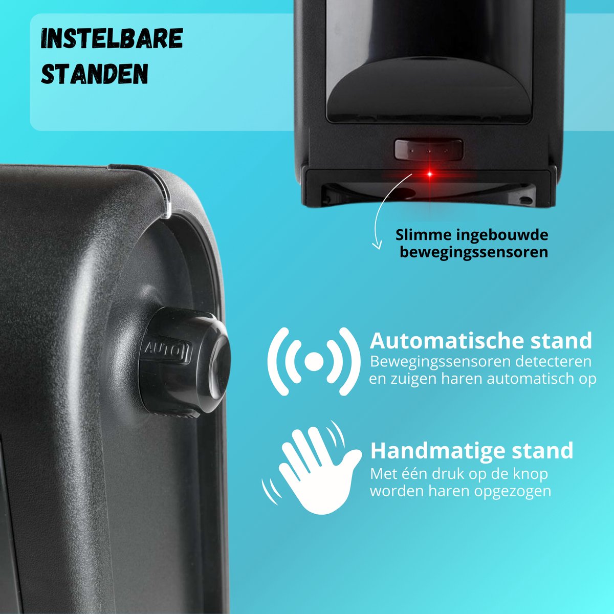 Automatische Automatische Eyevac Hairbuster Stofzuiger - afbeelding 2