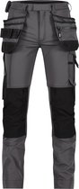 DASSY® Matrix Stretch holsterzakkenbroek met kniezakken - maat 50 - ANTRACIETGRIJS/ZWART